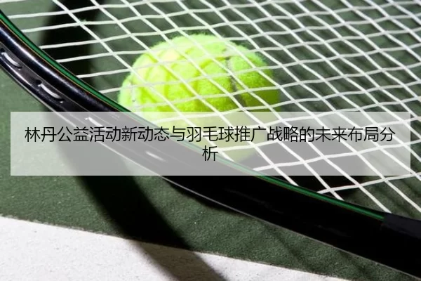 林丹公益活动新动态与羽毛球推广战略的未来布局分析